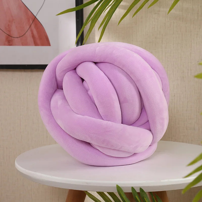 Non-slip Round Plush Dog Cat  Bed Anti-scratch Nest for Deep Sleep With Removable Mat