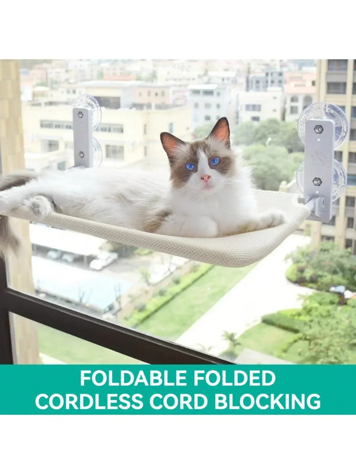 A Indoor Cordless Window Cat Bed