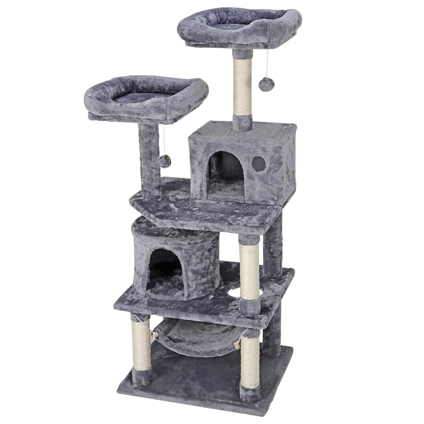 Cat Tree Condo Tower Cat Activity Center for Small Medium Cats Multiple Sizes