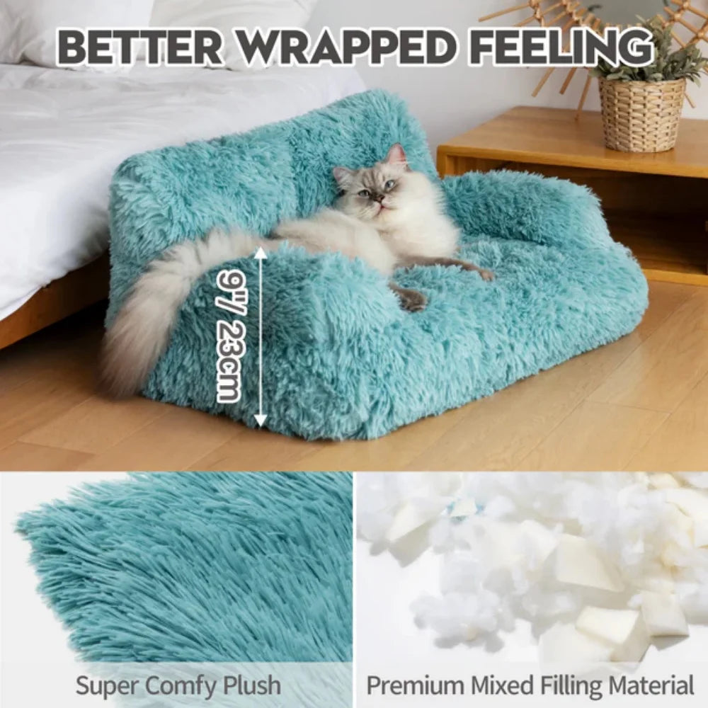 Cat or  Dog Couch Small Removable Washable Cover  with Anti-Slip Bottom
