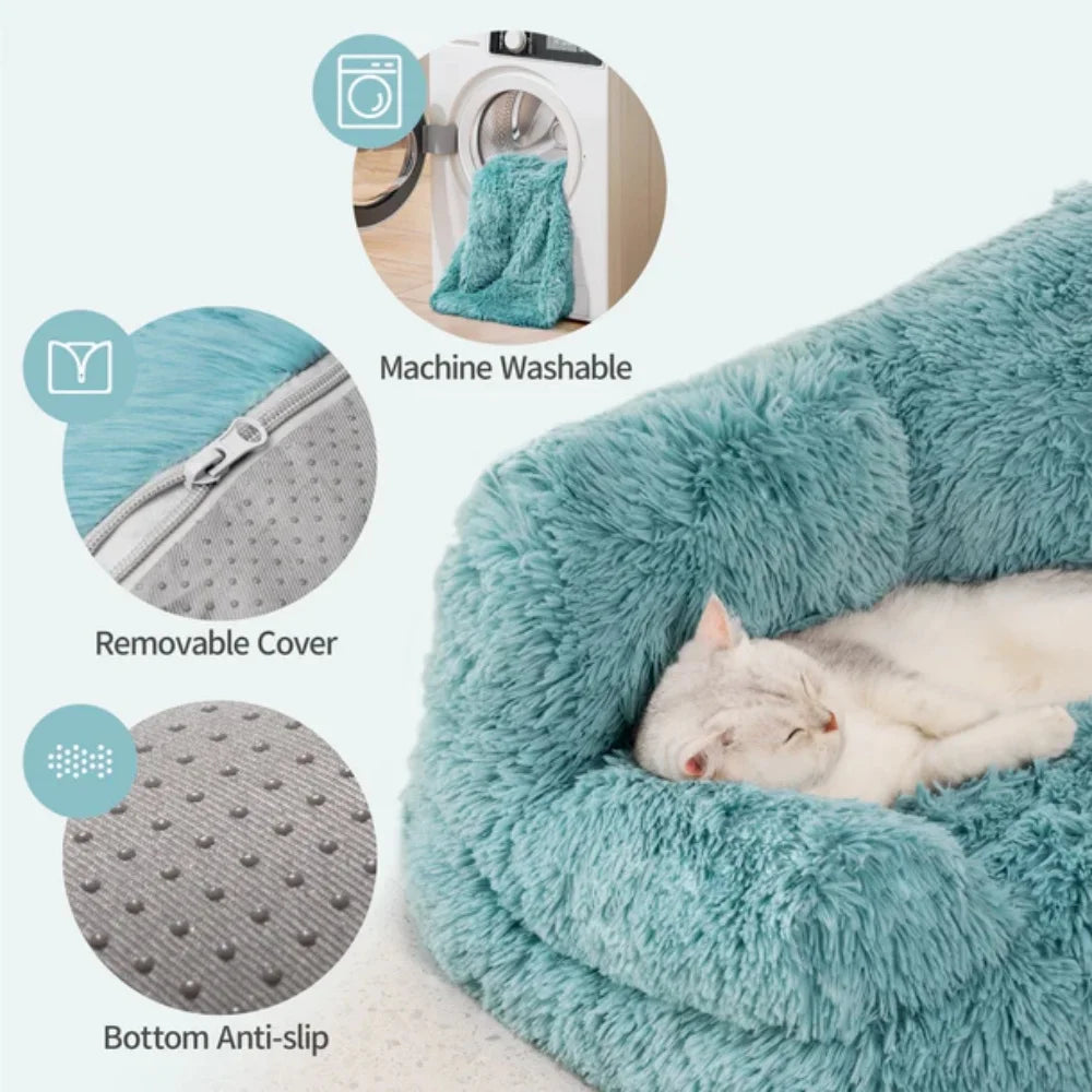 Cat or  Dog Couch Small Removable Washable Cover  with Anti-Slip Bottom