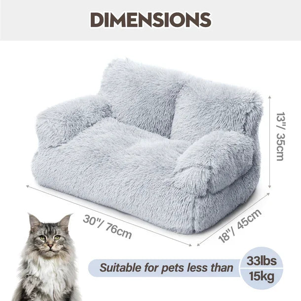 Cat or  Dog Couch Small Removable Washable Cover  with Anti-Slip Bottom