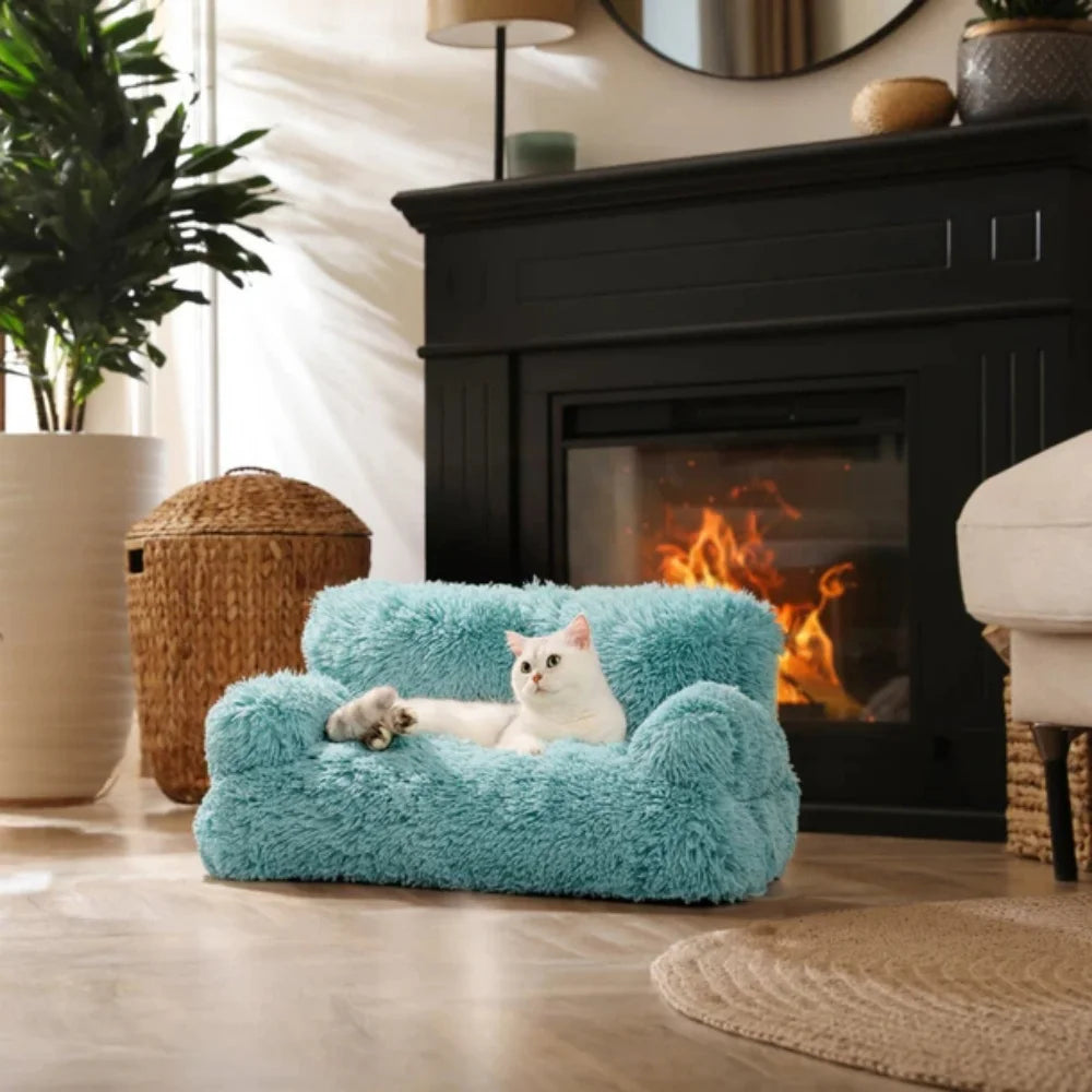 Cat or  Dog Couch Small Removable Washable Cover  with Anti-Slip Bottom