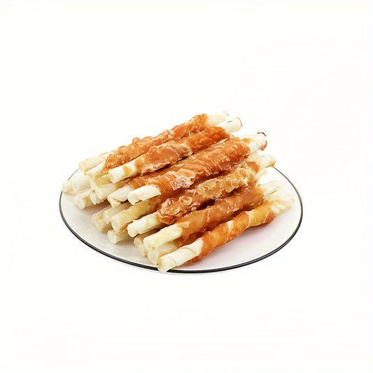 Chicken Wrapped Rawhide Dog Treats