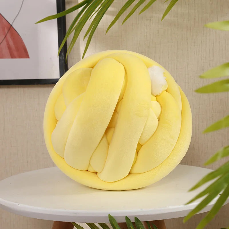 Non-slip Round Plush Dog Cat  Bed Anti-scratch Nest for Deep Sleep With Removable Mat