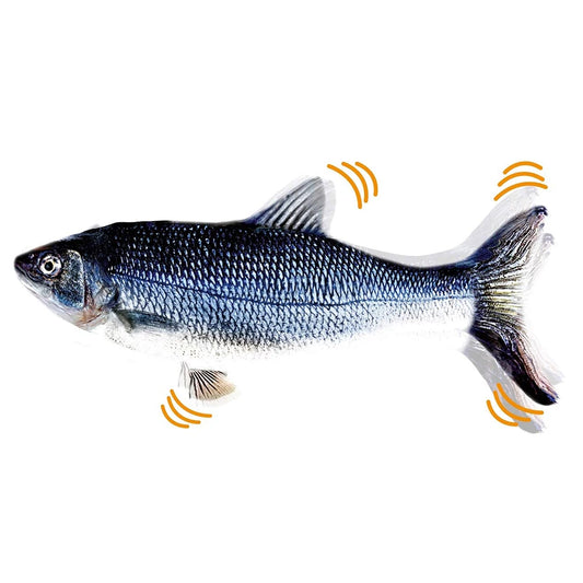 Cat Toy Fish Interactive Electric Floppy Fish USB Charger