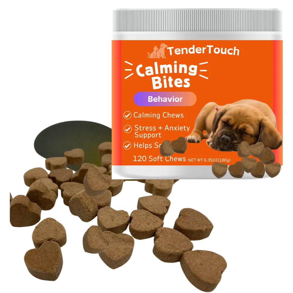 120 Calming Chews for Dogs - Anxiety & Stress