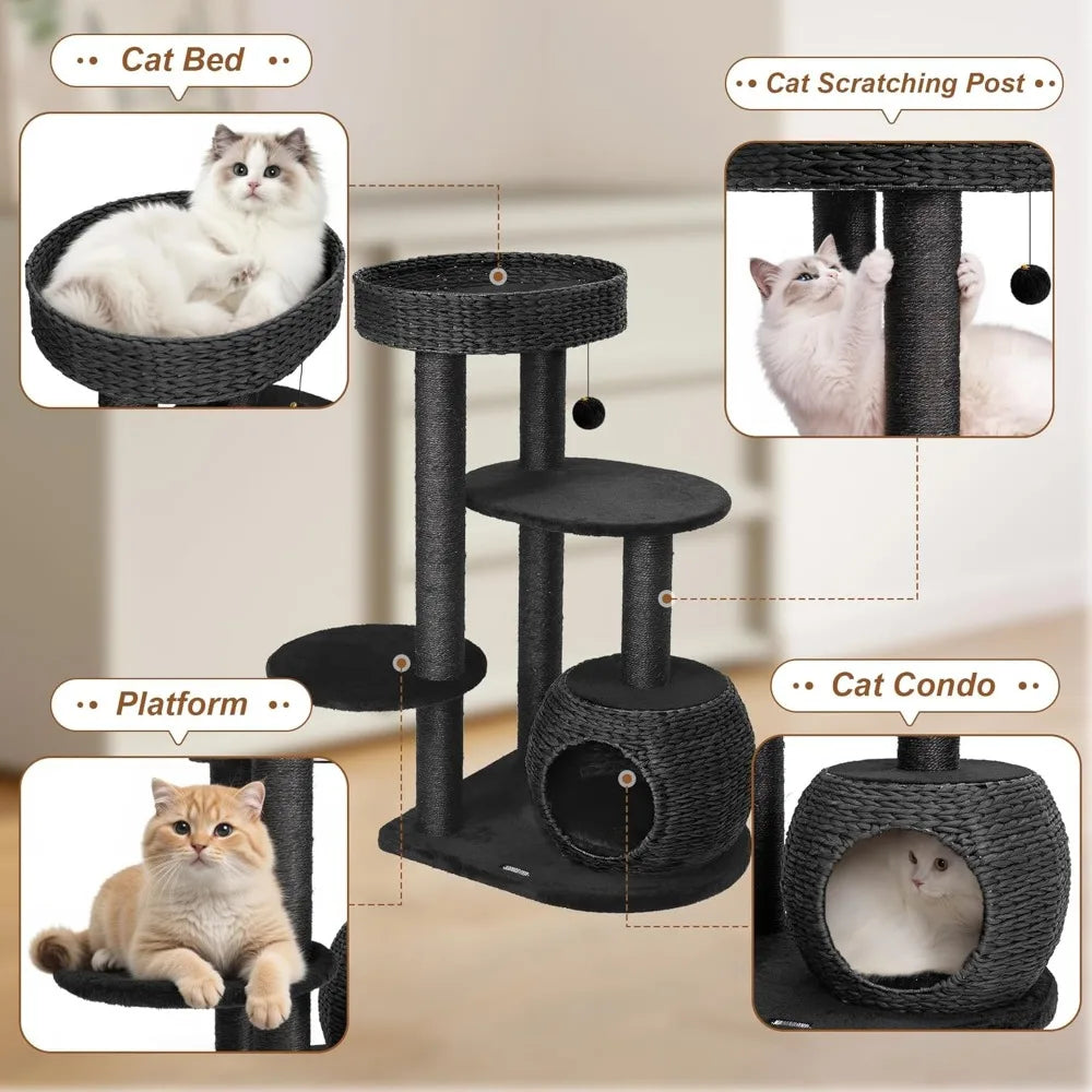 39" Tall Cat Tree for Kittens & Cat
