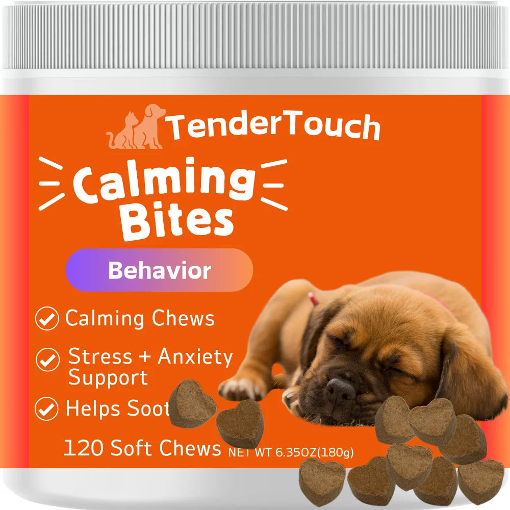 120 Calming Chews for Dogs - Anxiety & Stress