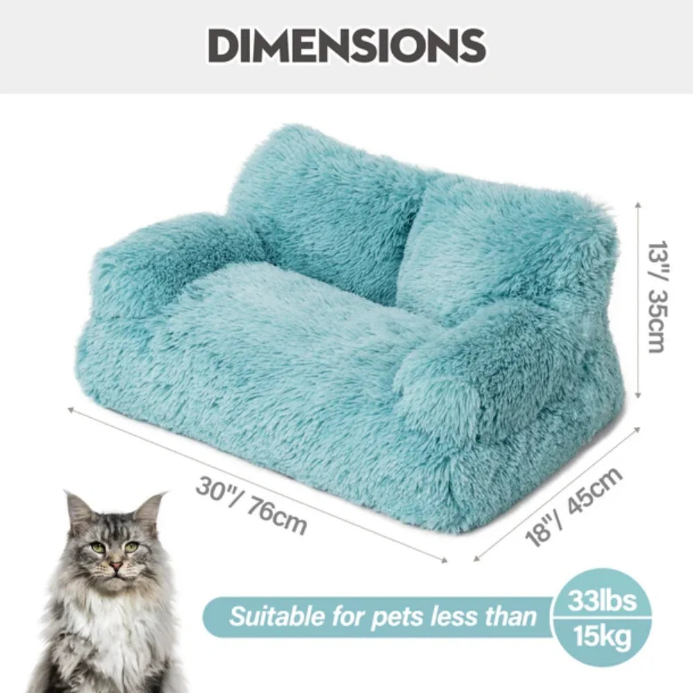 Cat or  Dog Couch Small Removable Washable Cover  with Anti-Slip Bottom