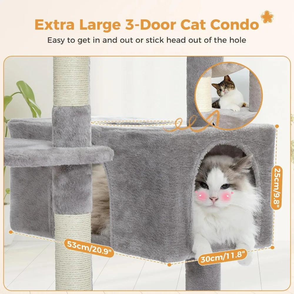 A Indoor 72inch Cat Scratching Post