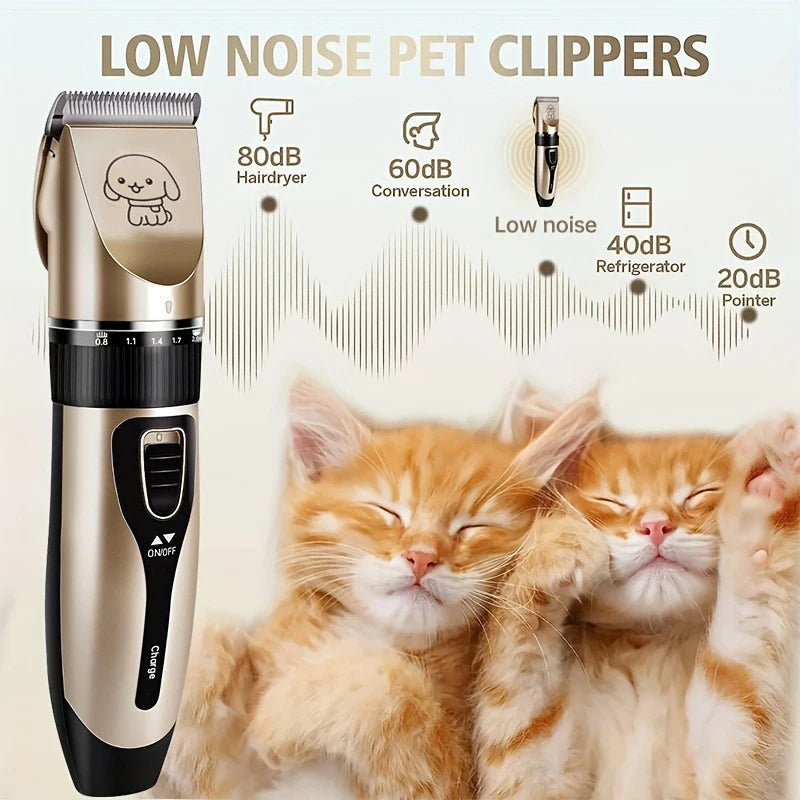 Pet Hair Trimmer Electric Precision Clippers Perfect for Professional Grooming