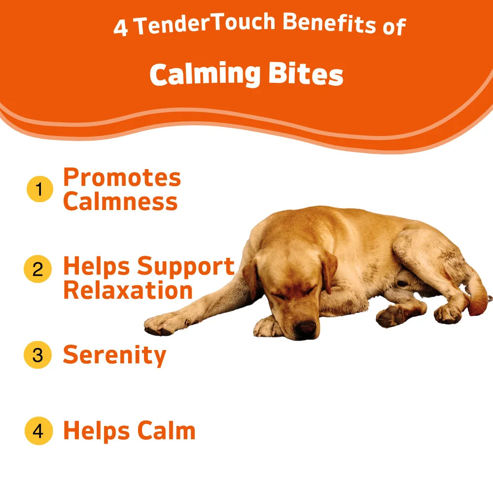 120 Calming Chews for Dogs - Anxiety & Stress
