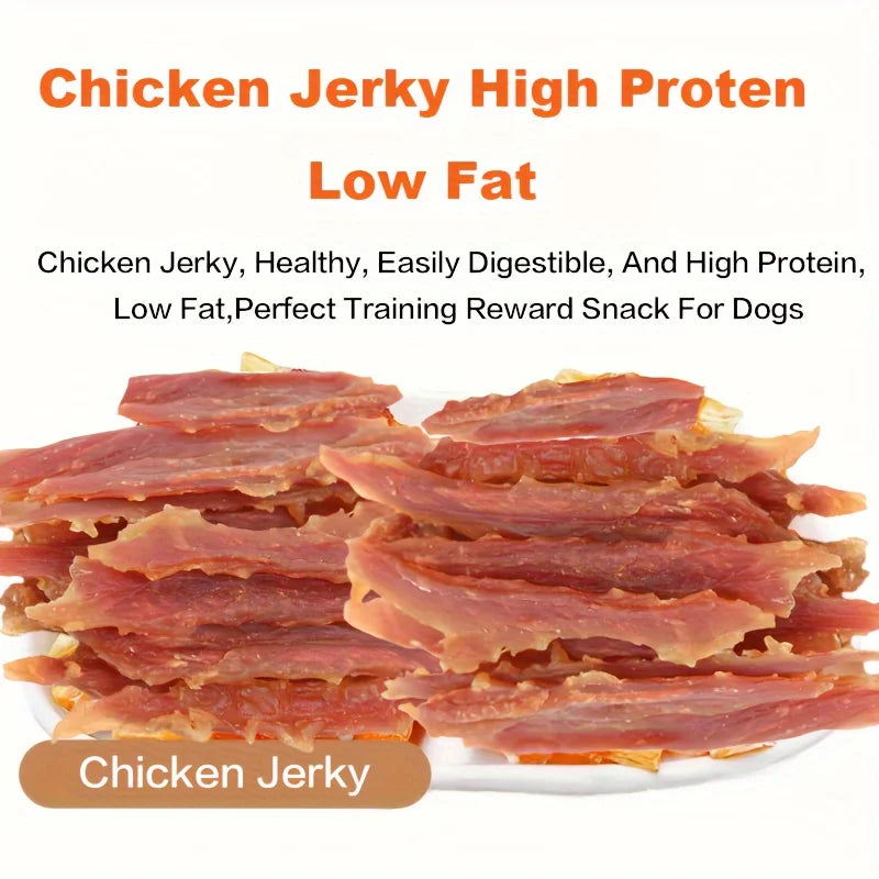 2 Pack Healthy Chicken Jerky Treat Made with Real Chicken