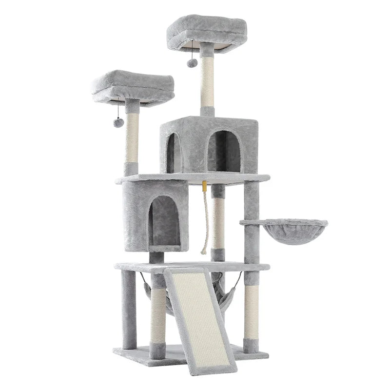 Multi-Level Cat Tree Tower Scratching Post for Cats & Kitten