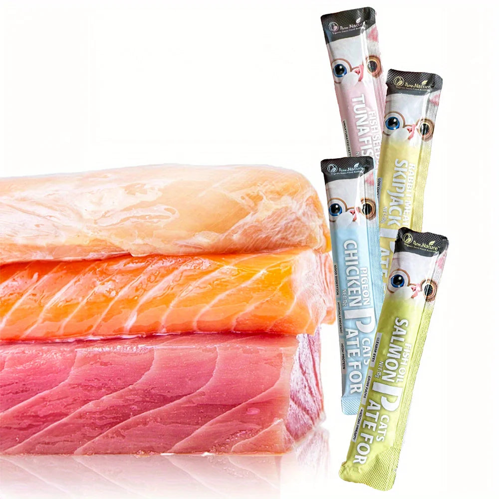 Cat Stick Chicken, Rabbit, Tuna & Salmon Flavor