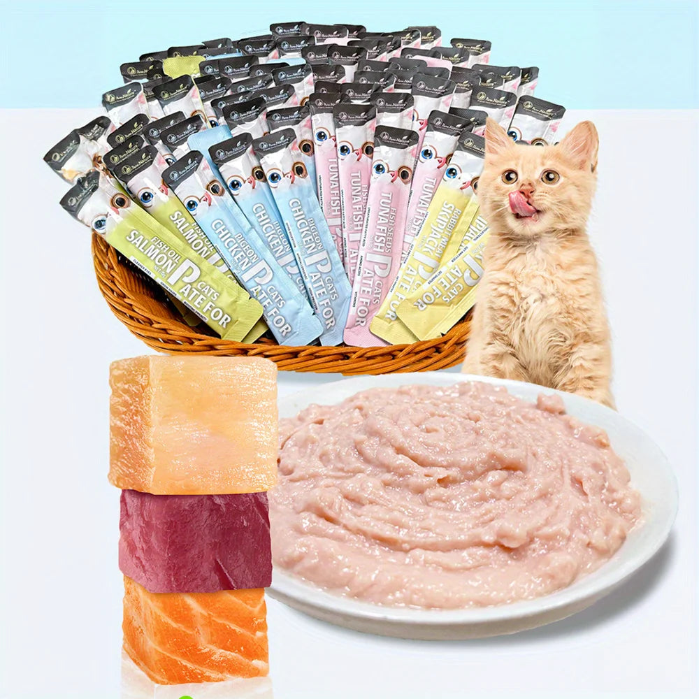 Cat Stick Chicken, Rabbit, Tuna & Salmon Flavor