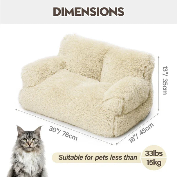 Cat or  Dog Couch Small Removable Washable Cover  with Anti-Slip Bottom