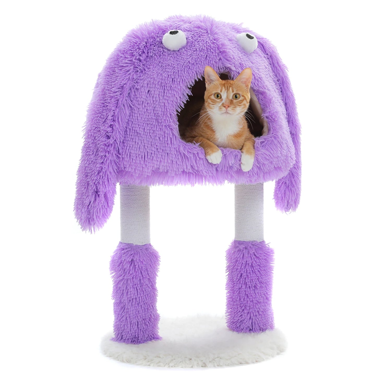 Monster Series Cat Tree Tower with Big Cat Condo