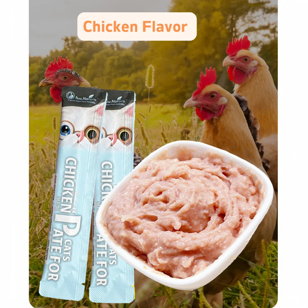 Cat Stick Chicken, Rabbit, Tuna & Salmon Flavor