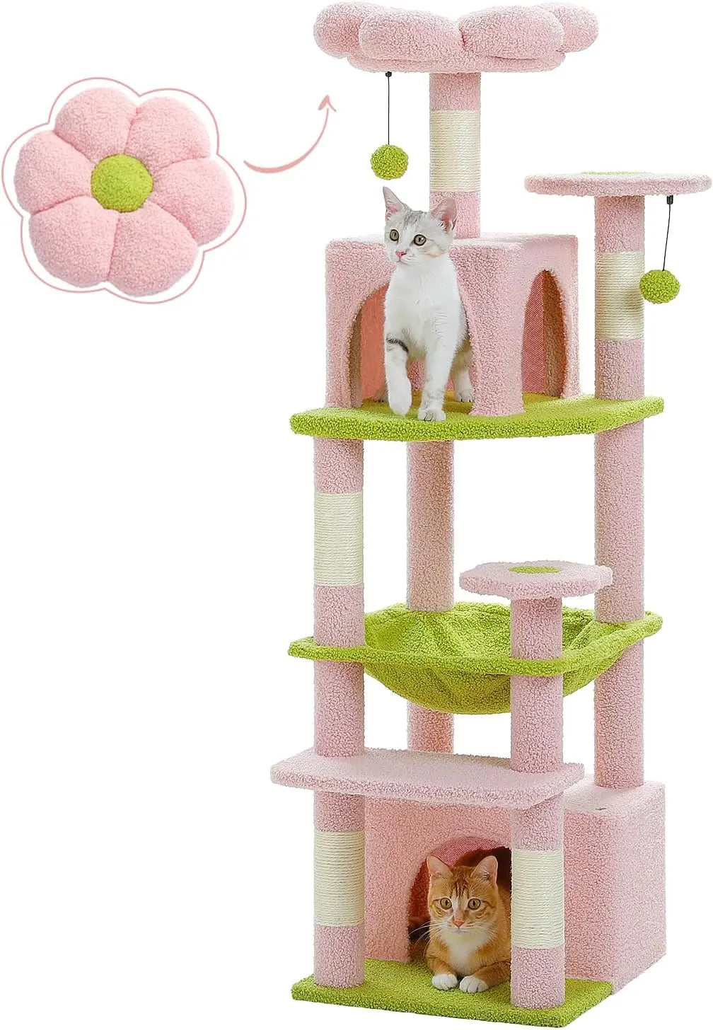 A Indoor 72inch Cat Scratching Post