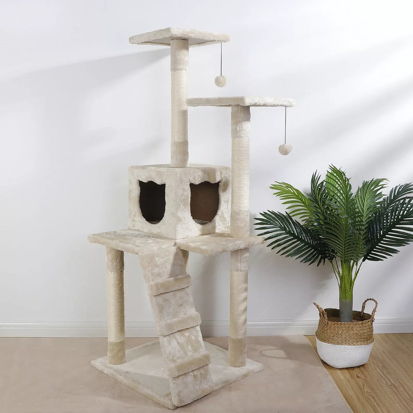 Cat Tree Condo Tower Cat Activity Center for Small Medium Cats Multiple Sizes
